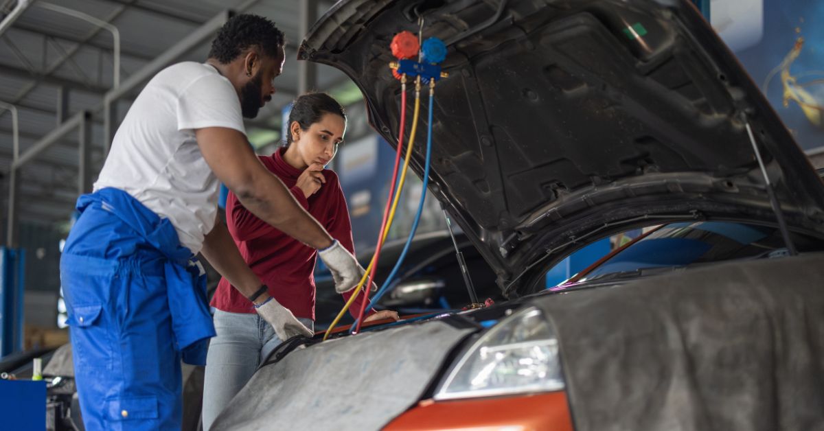 Second image: Keep Your Cool: Expert Car AC Repair and Recharging at Jack's Garage & Towing